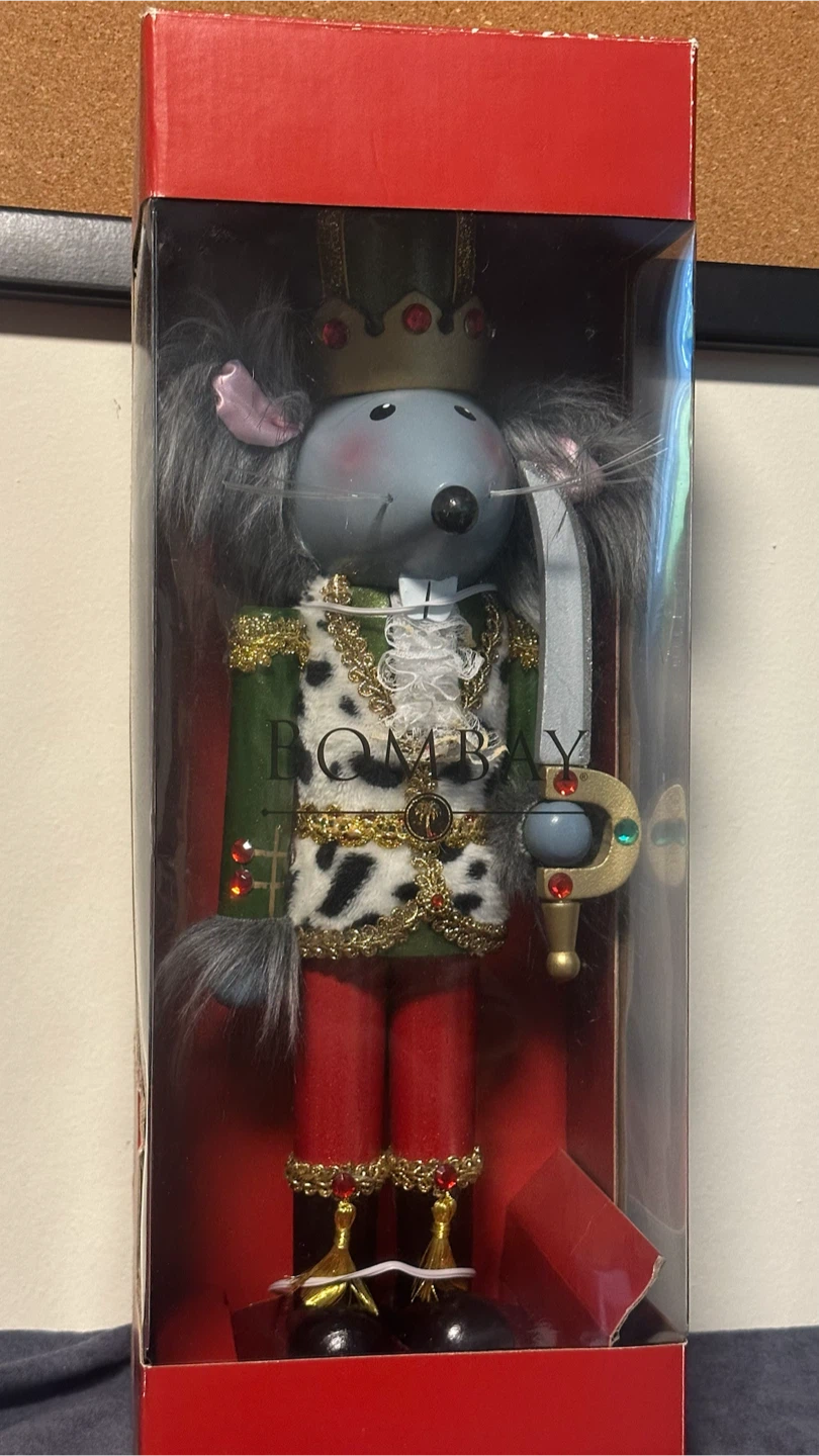 Bombay Company King Mouse Nutcracker
