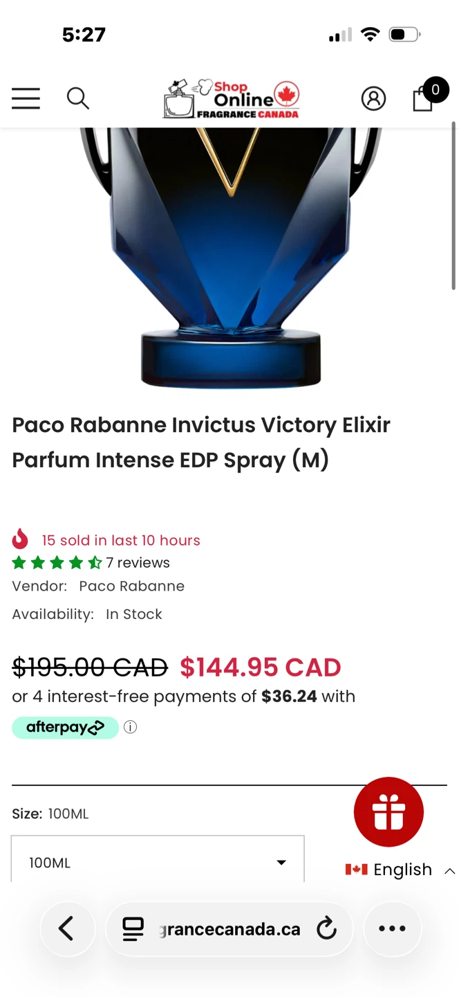 Paco Rabanne Invictus Victory Elixir Parfum Intense Spray 3.4 oz - photo 3