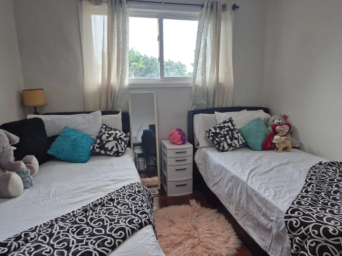 Twin Bed Frame with Mattress & 3 Built-In Drawers - $275 each