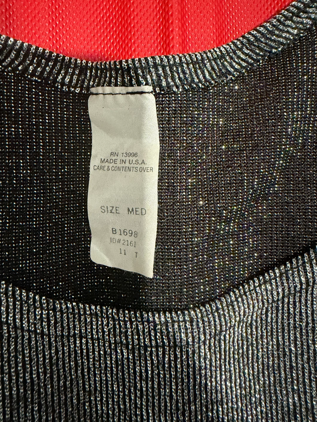 Sparkly Silver Tank Top - Size Medium - photo 2