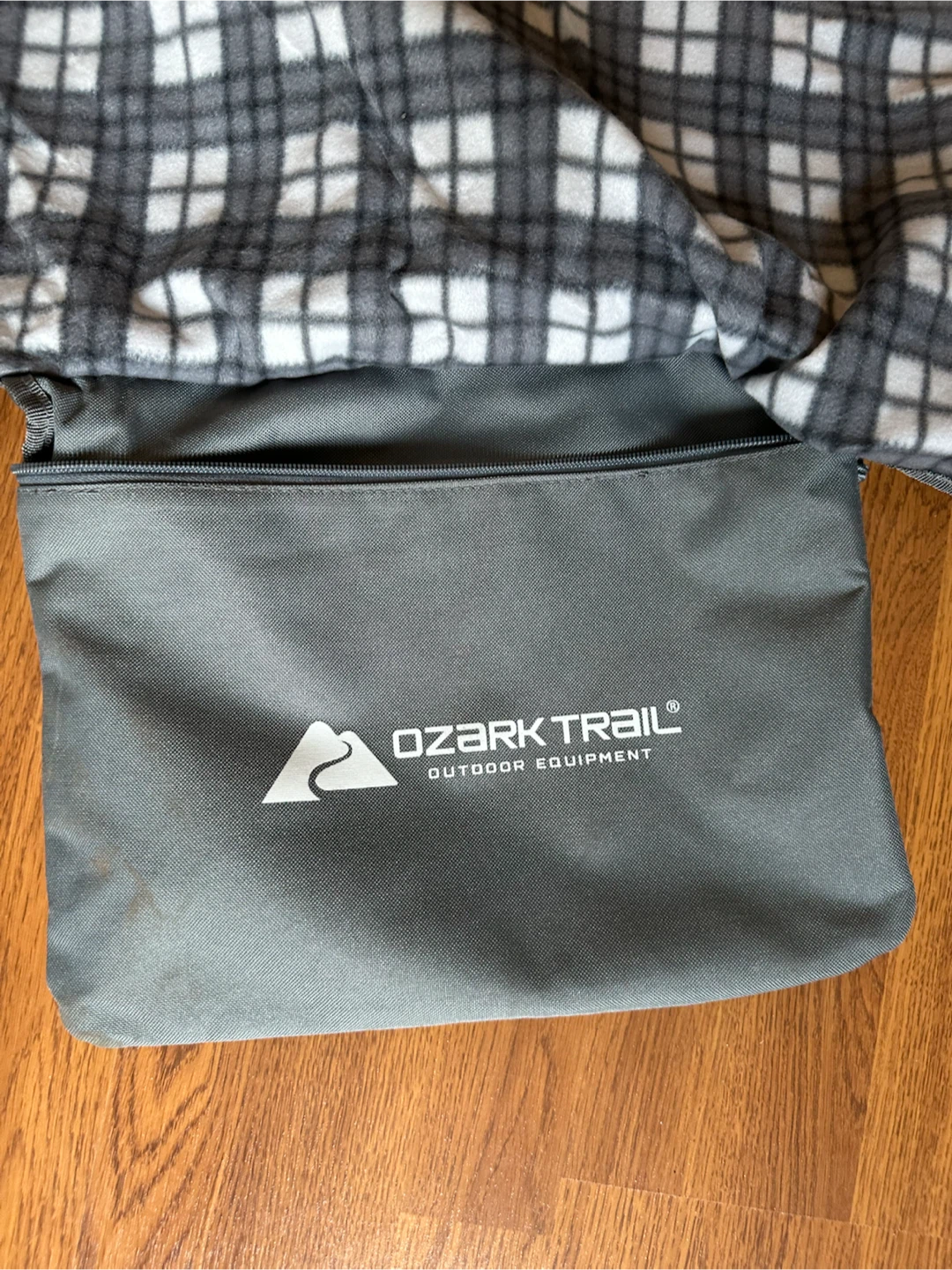 Ozark Trail Plaid Fleece Blanket with Carrying Case - photo 2