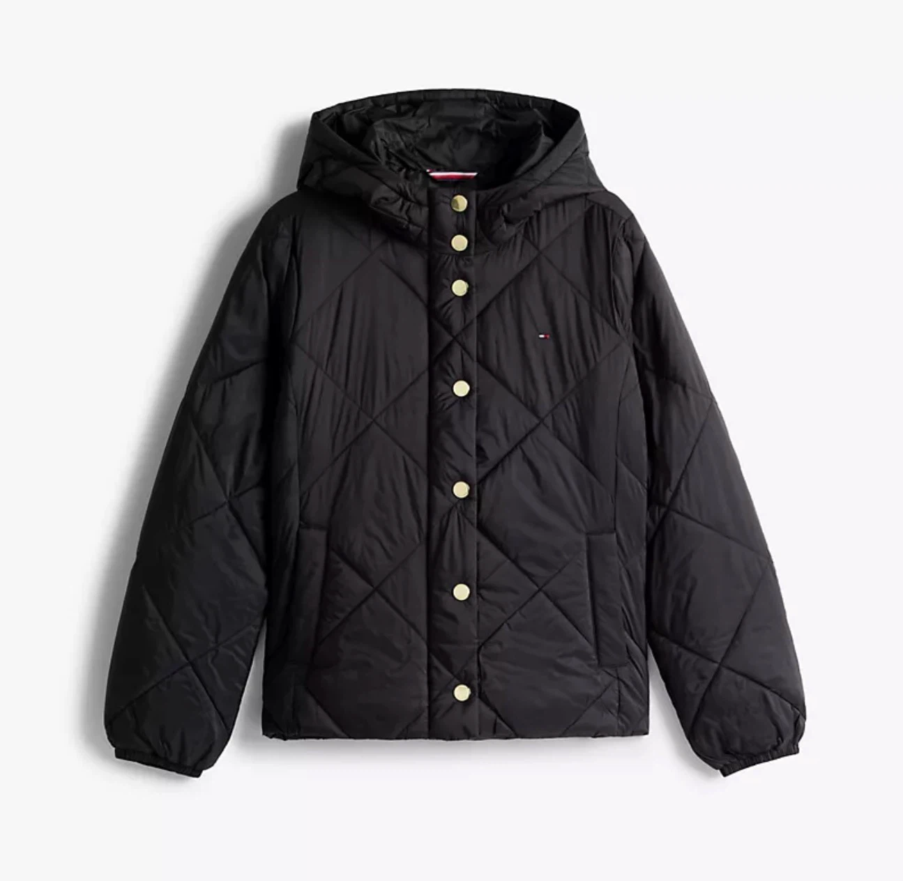 Tommy Hilfiger Black Quilted Hooded Jacket - photo 2