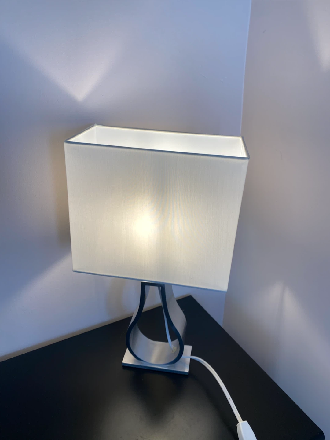 Modern Rectangular Table Lamp