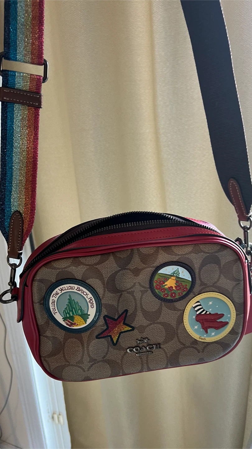 Coach Camera Bag with Wizard of Oz Patches