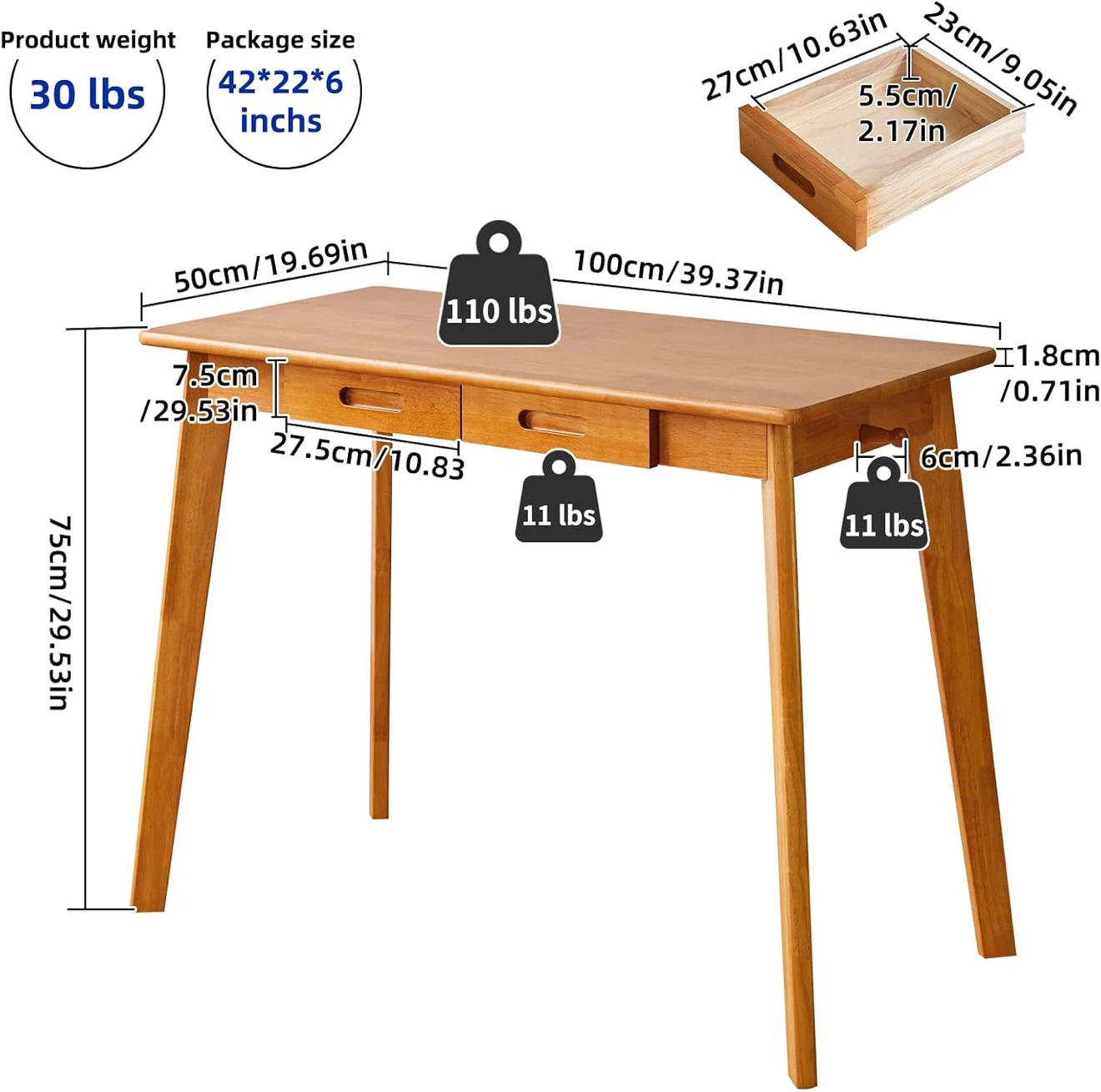 Desk and chair - photo 3