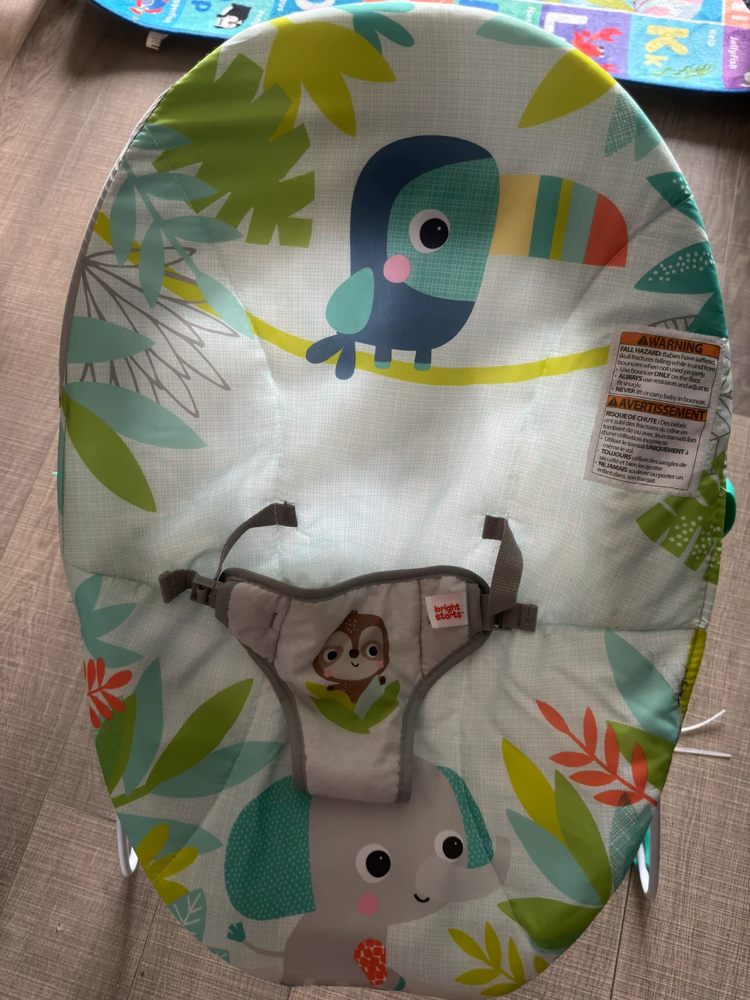 Bright Starts Rainforest Vibes Vibrating Bouncer