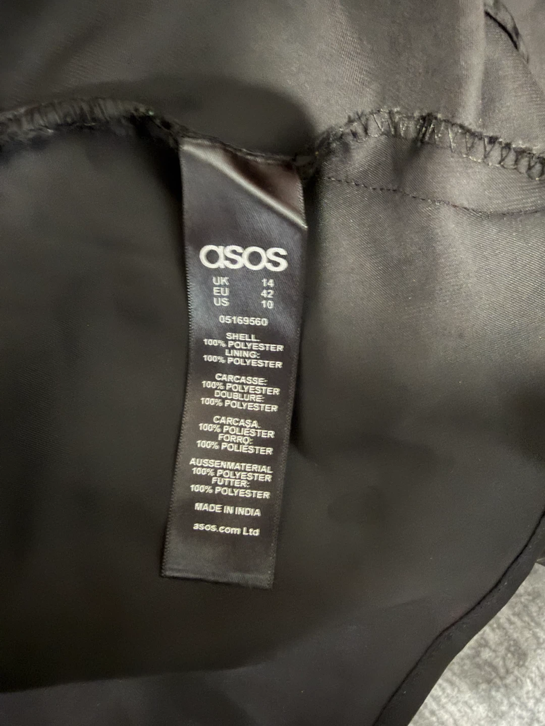 ASOS Black Cold Shoulder Blouse - photo 3