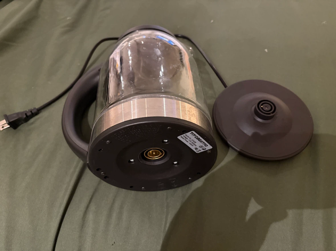 1.7L Glass Electric Kettle – Auto Shut-Off & LED Light - photo 2