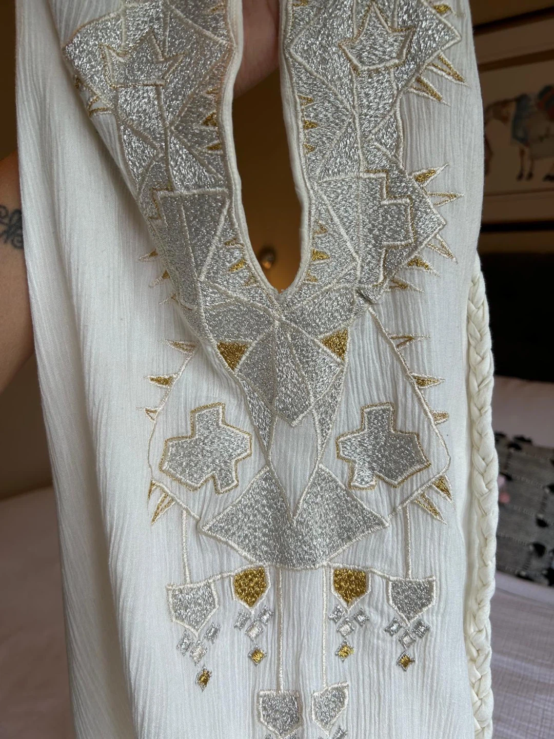 Jen’s pirate booty grecian halter  dress size M - photo 3