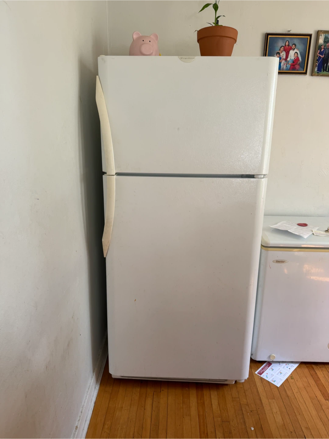 White Top-Freezer Refrigerator