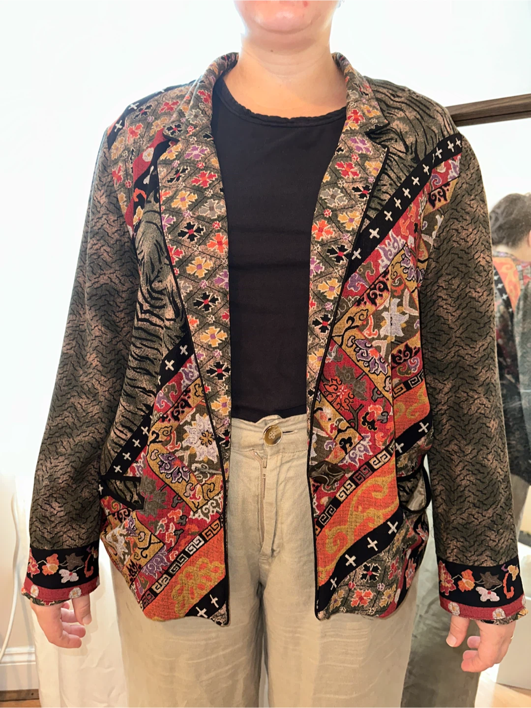Platinum Edition Boho Patchwork Blazer