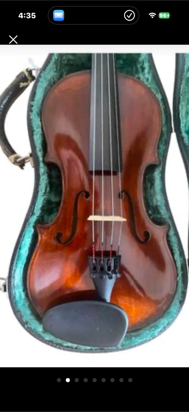 Nathanael Sasaki “ hot rod” custom Violin with Case