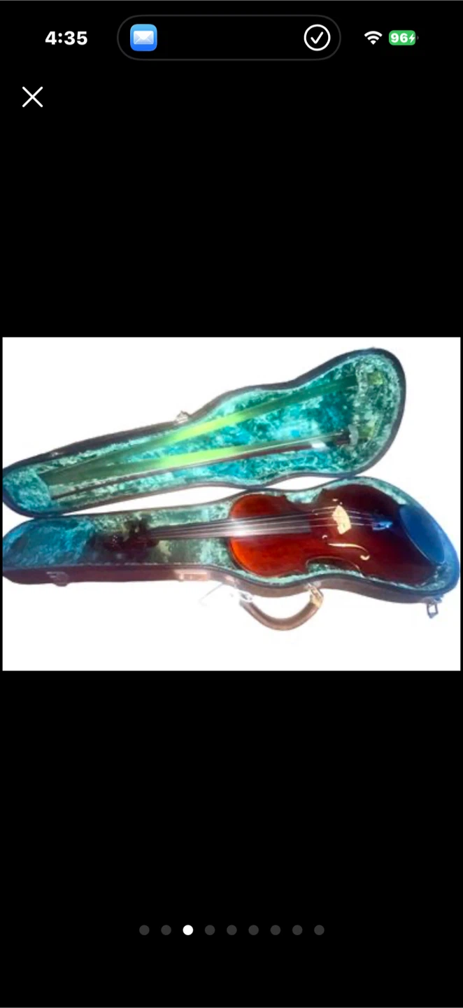 Nathanael Sasaki “ hot rod” custom Violin with Case - photo 2
