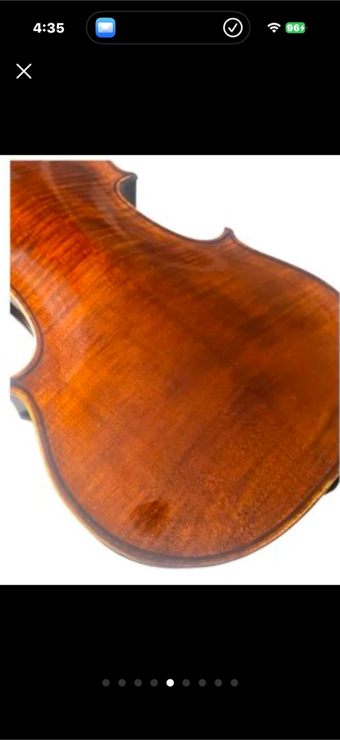 Nathanael Sasaki “ hot rod” custom Violin with Case - photo 4