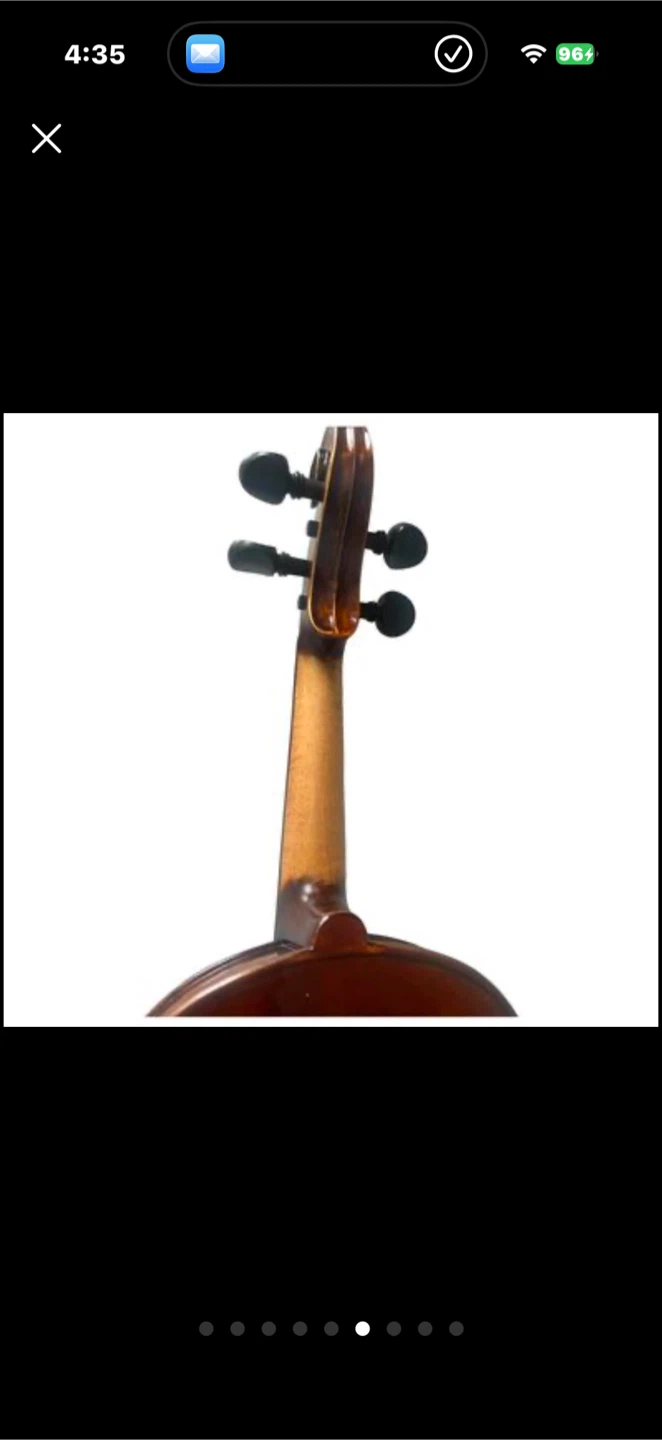 Nathanael Sasaki “ hot rod” custom Violin with Case - photo 5