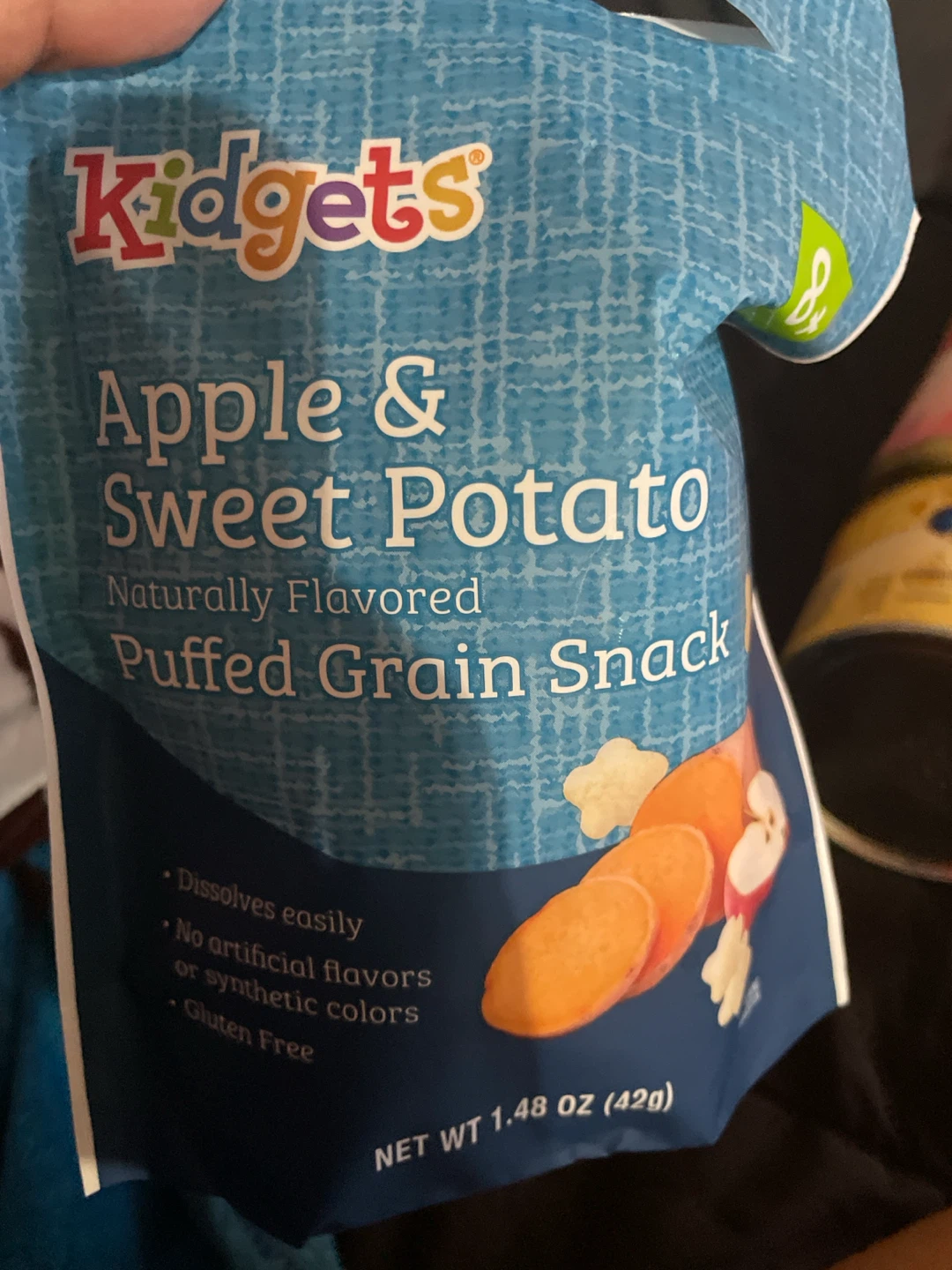 Baby MILK / Kidgets Apple & Sweet Potato Puffed Grain Snack - photo 2
