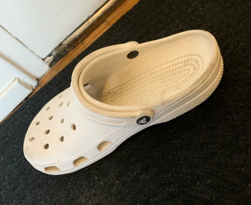 White Crocs Clogs - photo 2