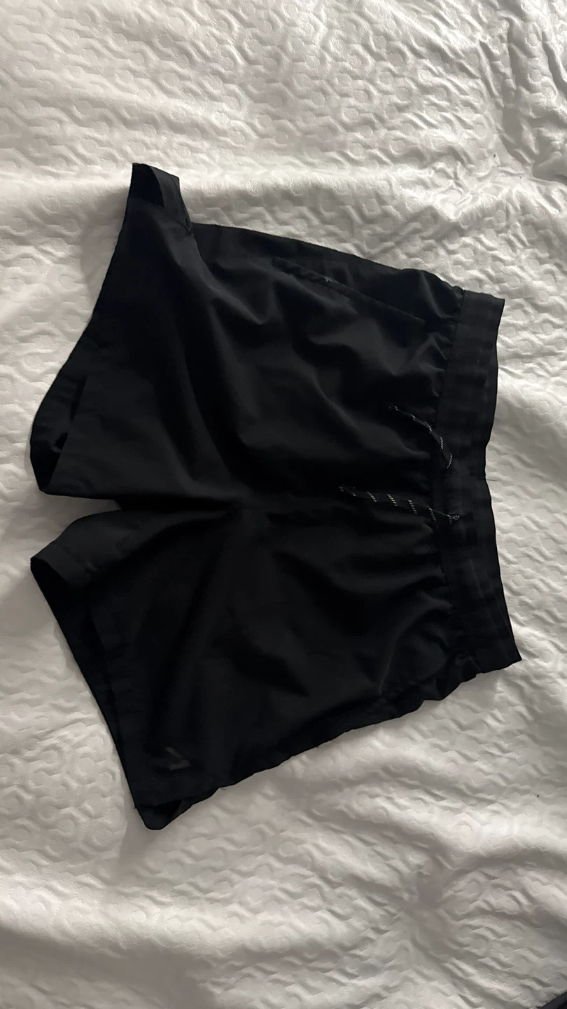 Black Running Shorts