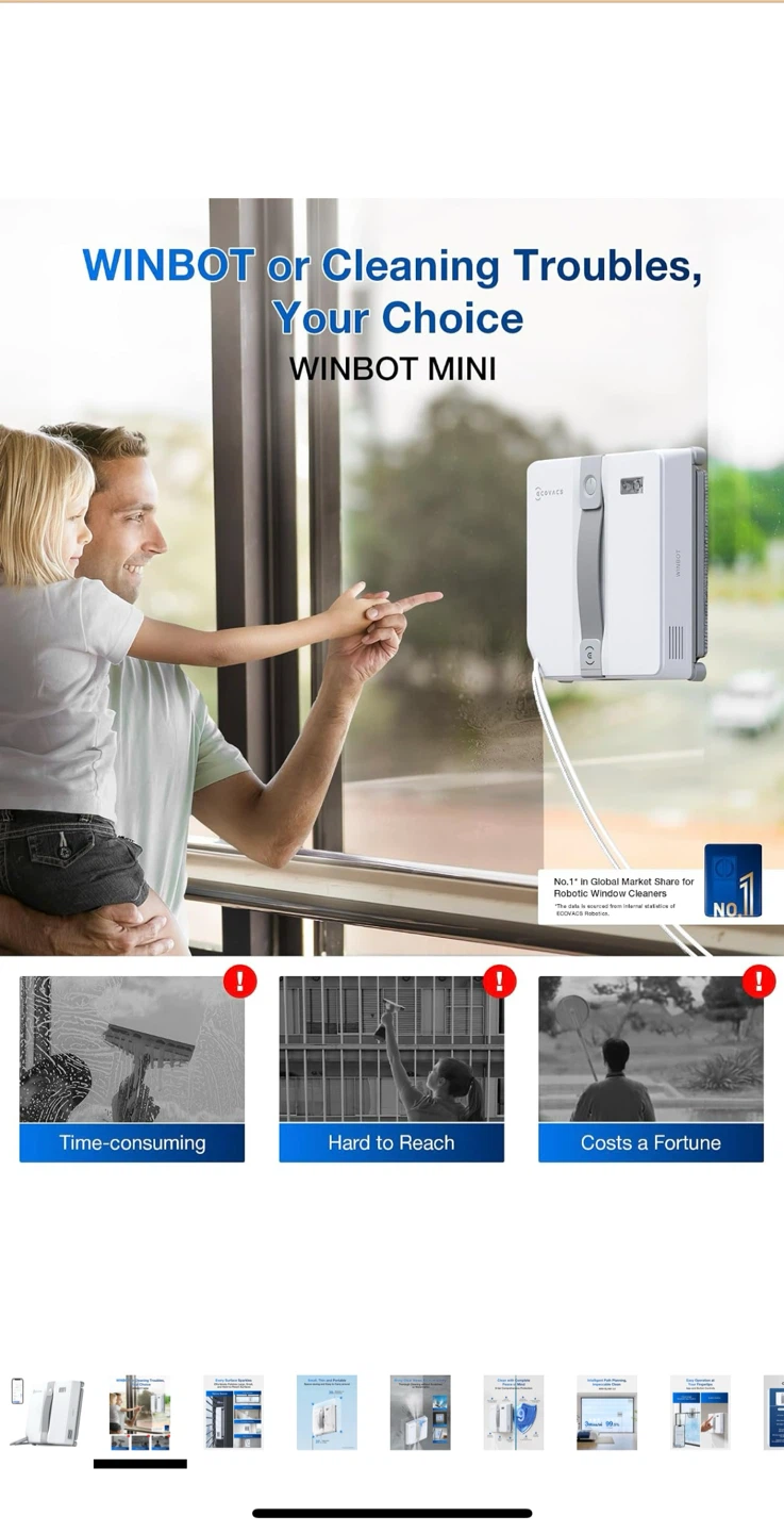 ECOVACS WINBOT Window Cleaner - photo 3