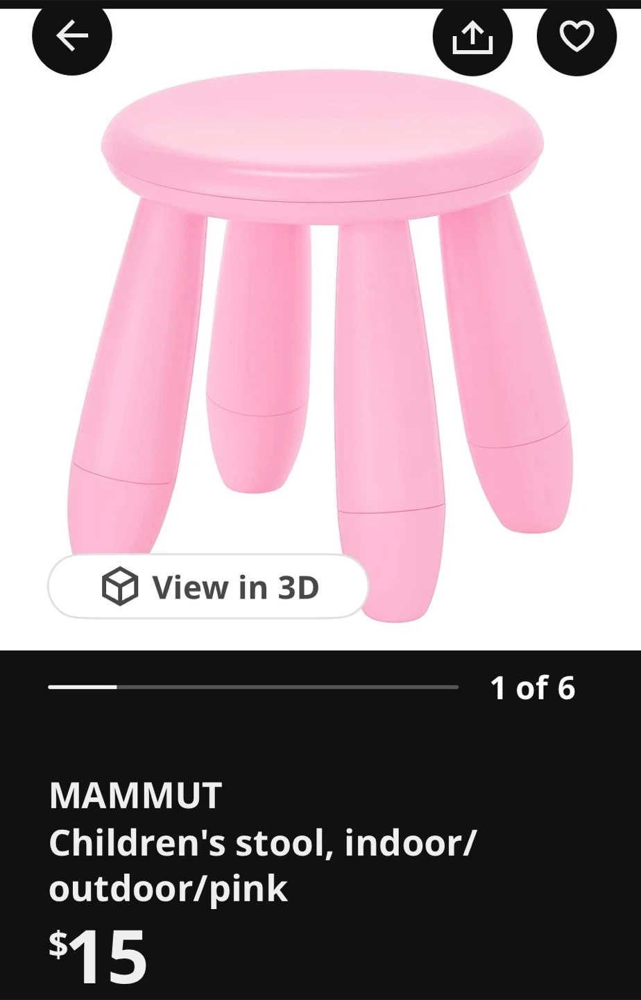 MAMMUT Children Table and Stool - photo 5