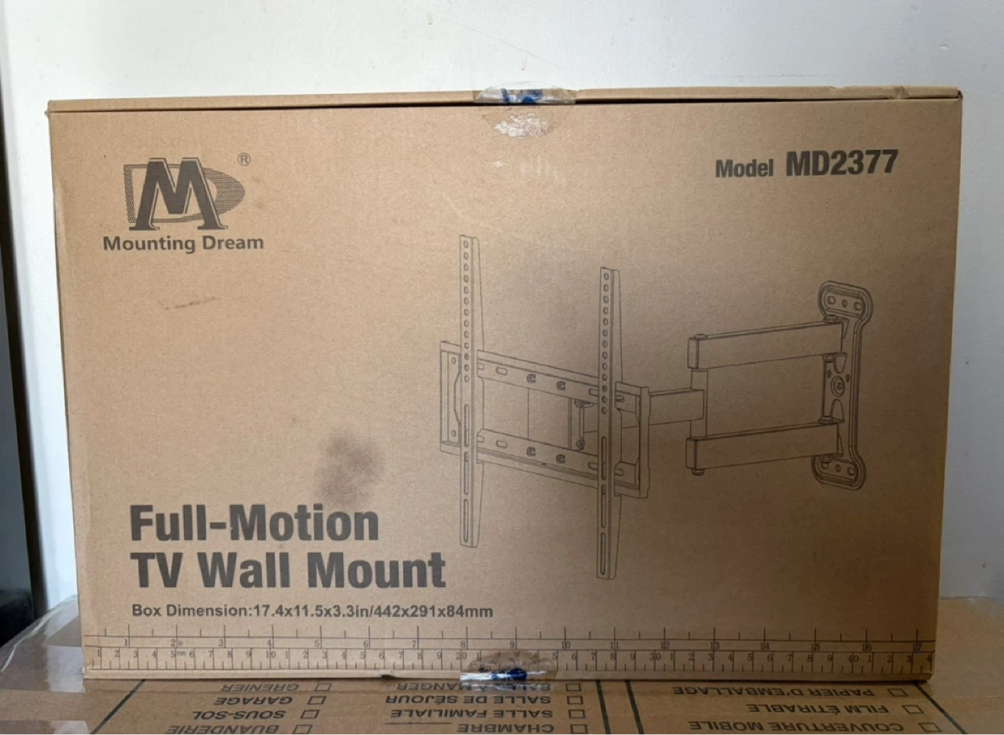Mounting Dream Full-Motion TV Wall Mount MD2377 - photo 2