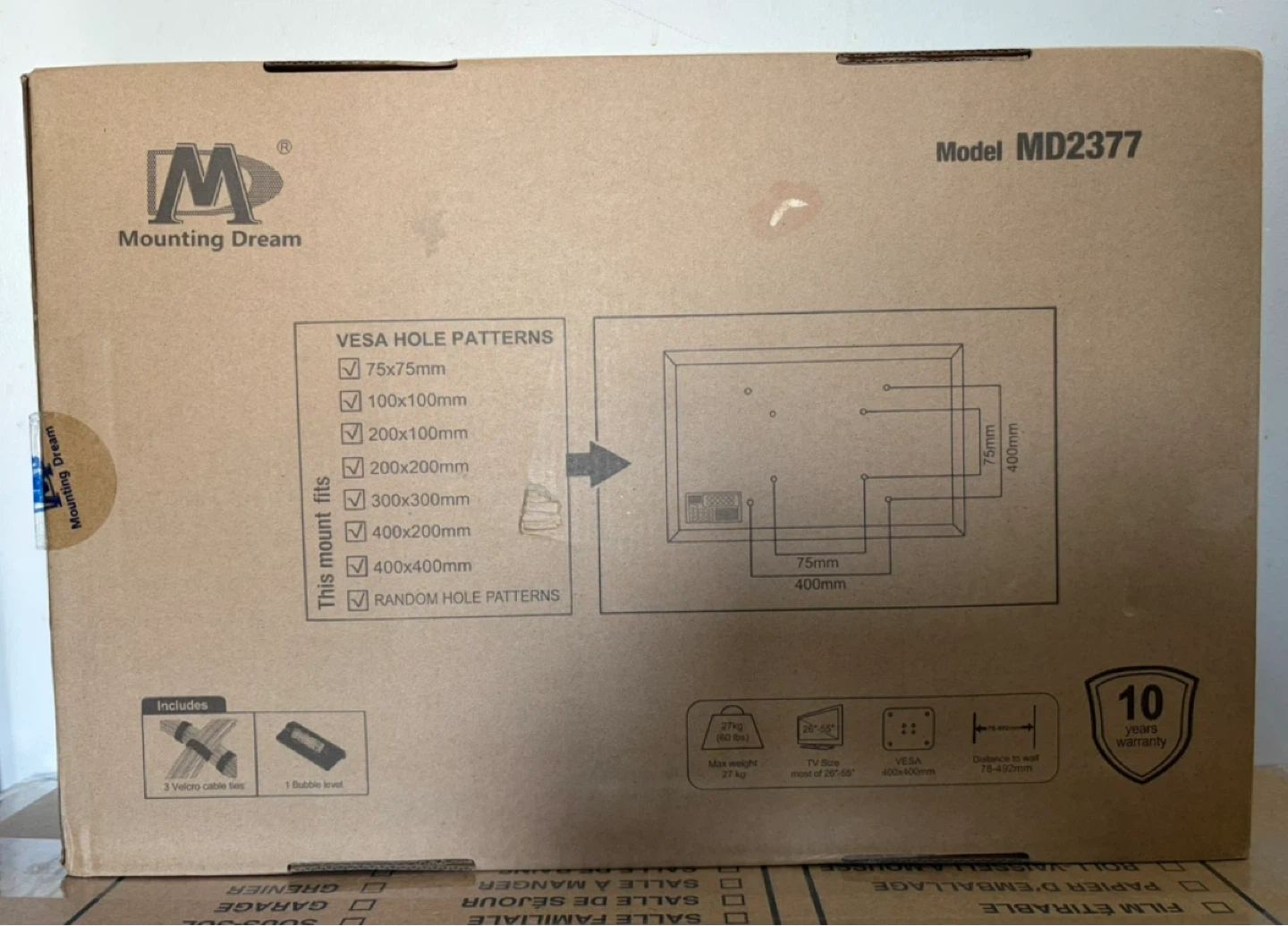 Mounting Dream Full-Motion TV Wall Mount MD2377 - photo 3
