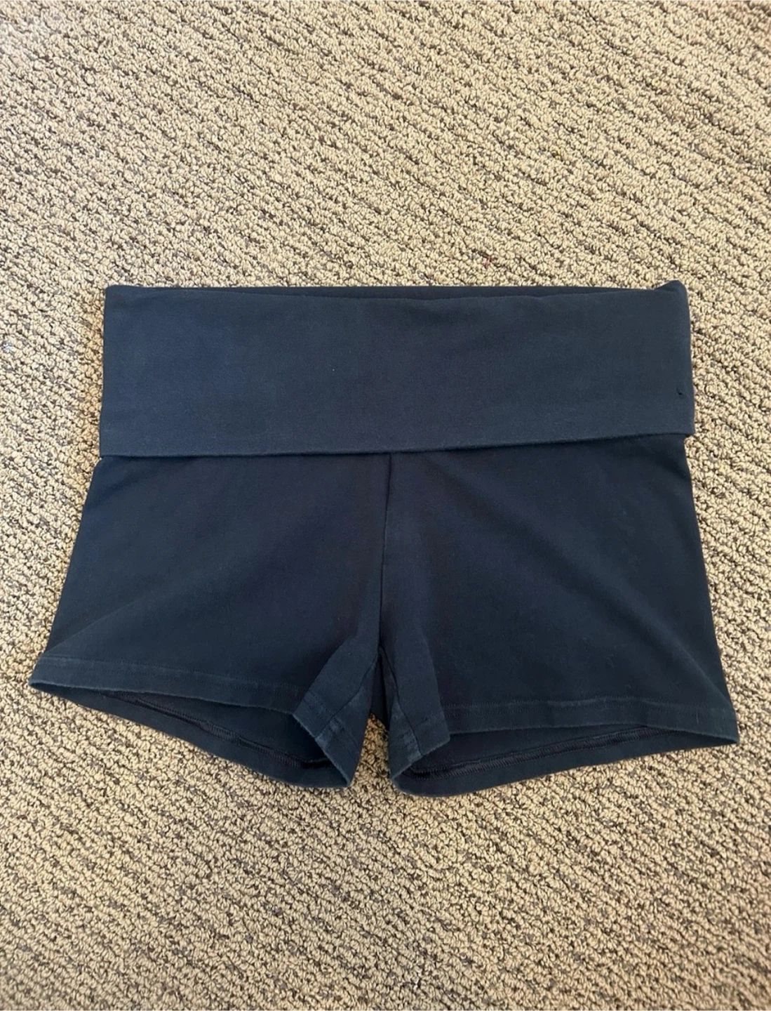 TNA fold over shorts
