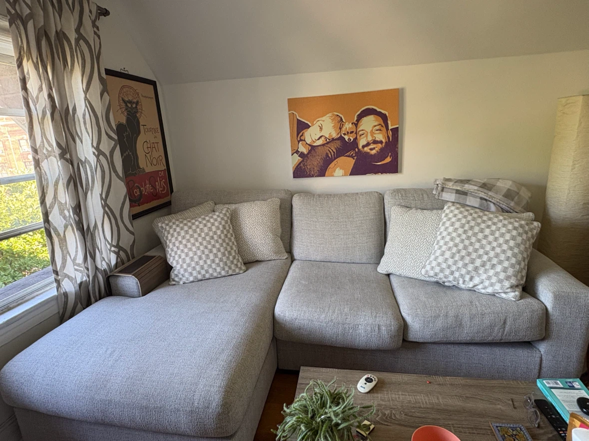 LIKE NEW CHAISE Sectional Sofa - photo 4