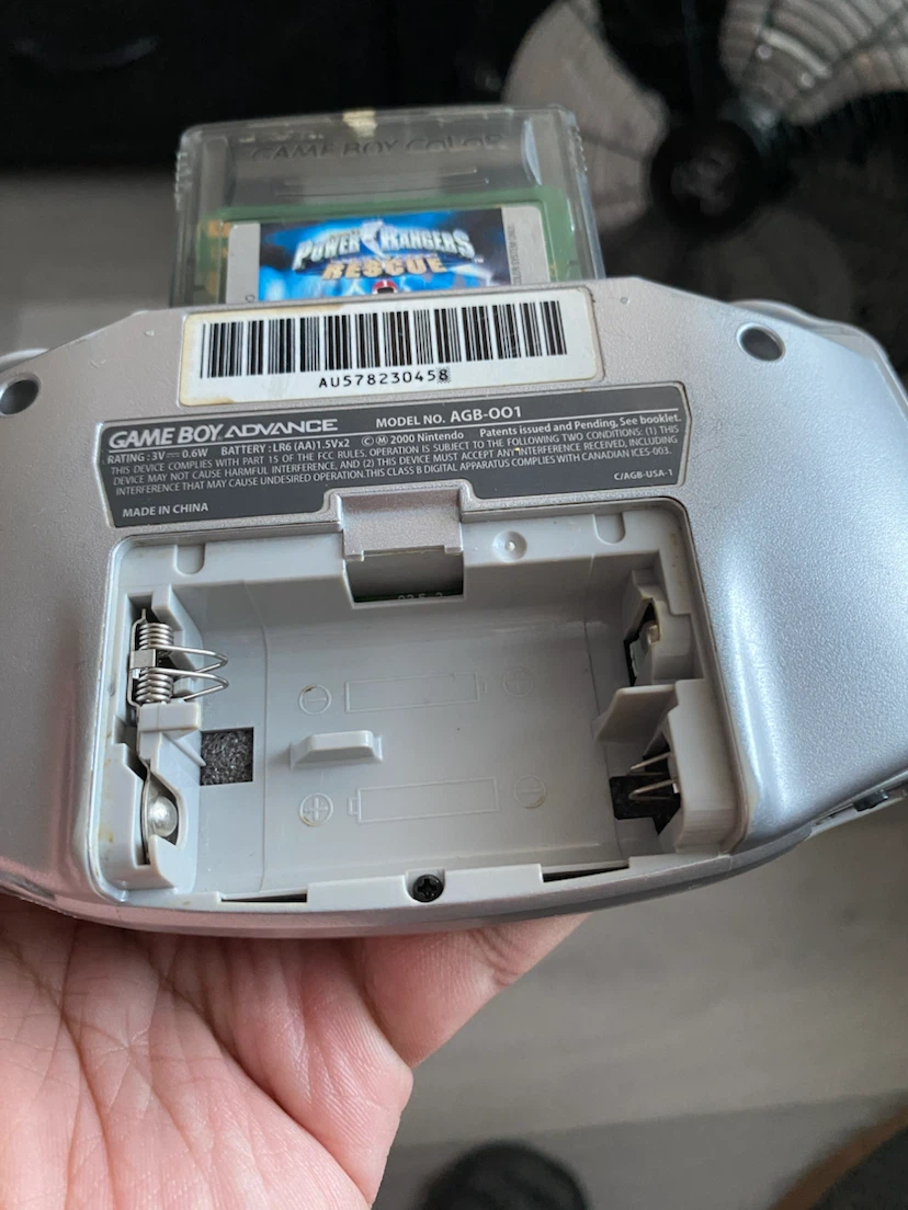 Nintendo Game Boy Advance with Power Rangers Rescue - photo 5