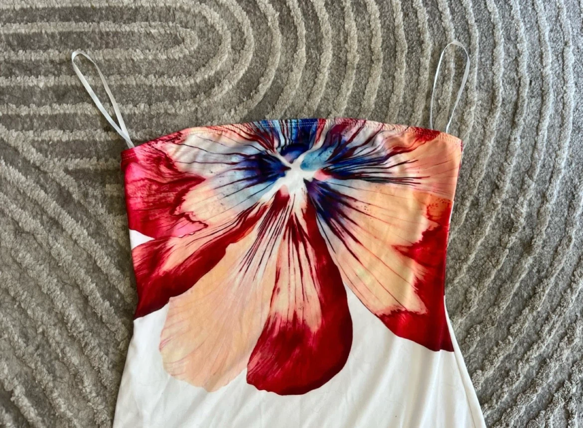 Strapless Maxi Dress - Floral Print NEW - photo 3