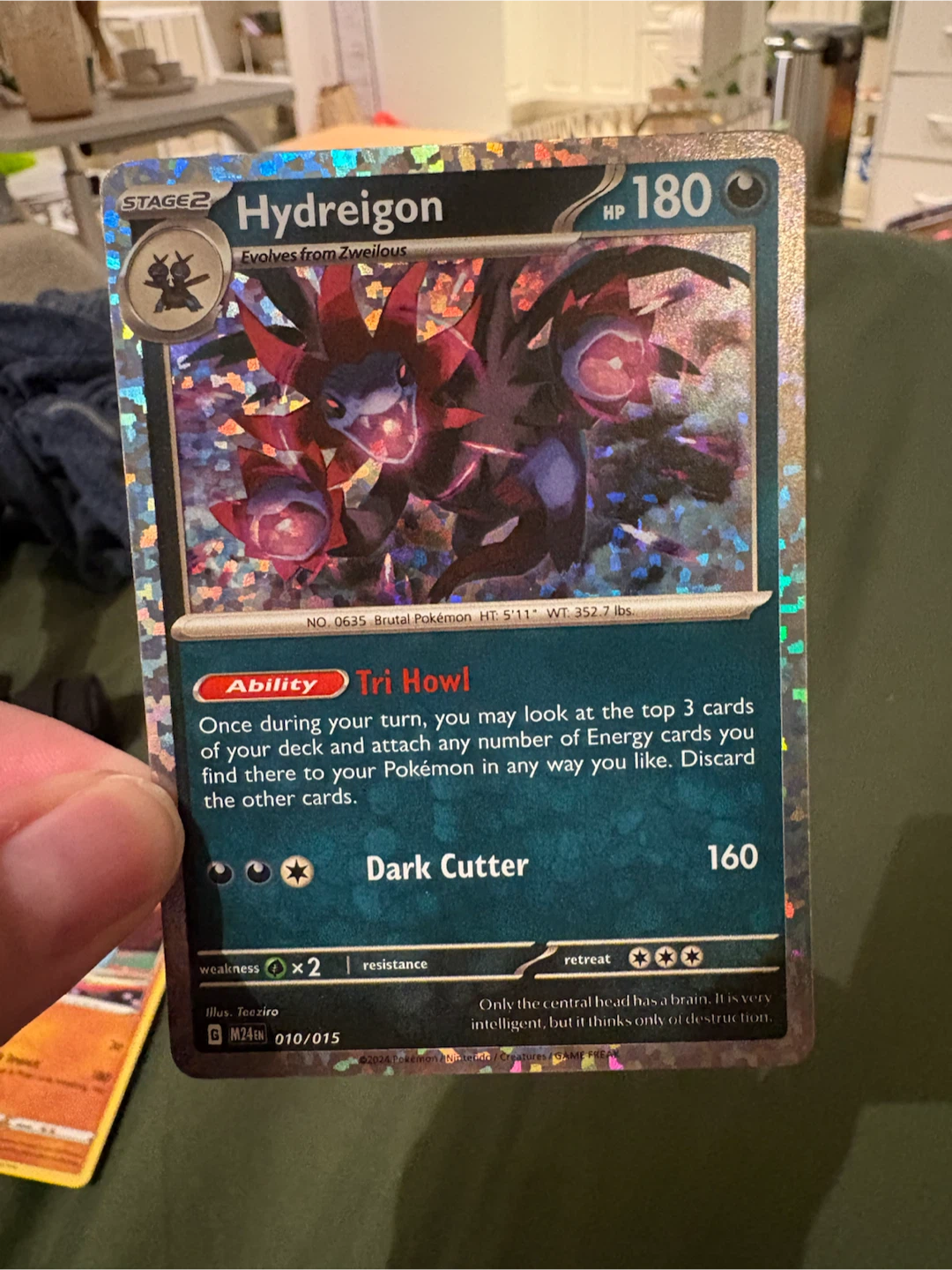 Pokémon TCG Hydreigon Holo 010/015 – Near Mint