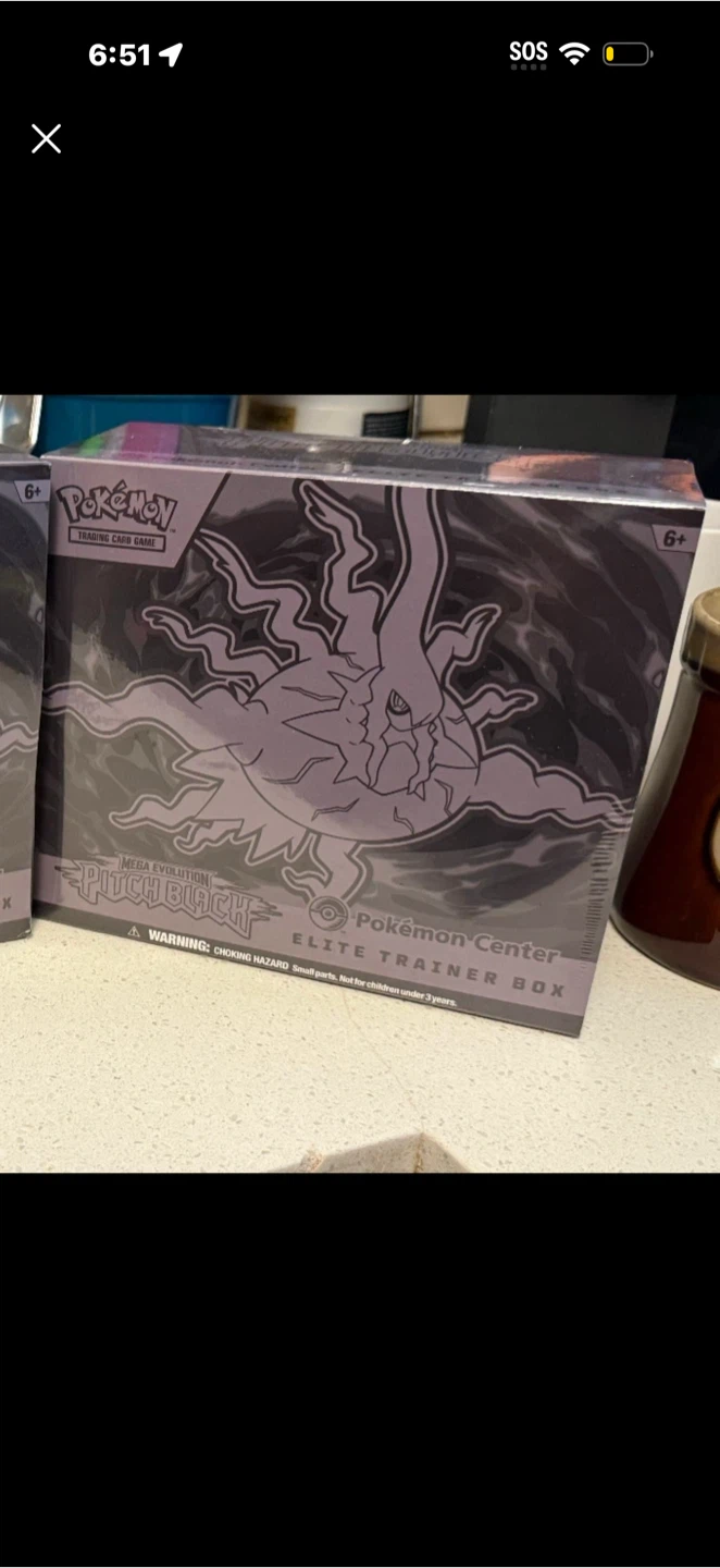Mega Evolution Pitch Black Elite Trainer Box (2x) - photo 2