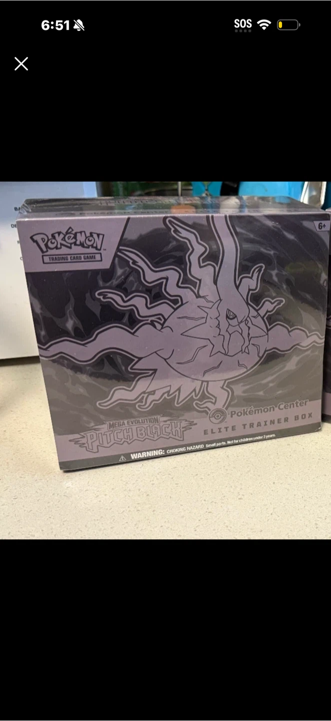 Mega Evolution Pitch Black Elite Trainer Box (2x) - photo 3
