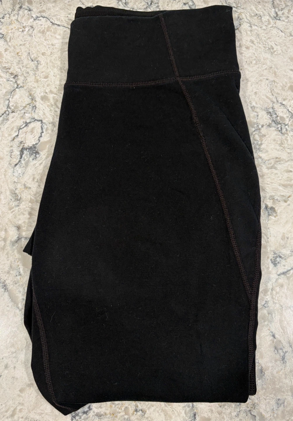 Women’s Hyba Black Athletic Leggings (Size L)