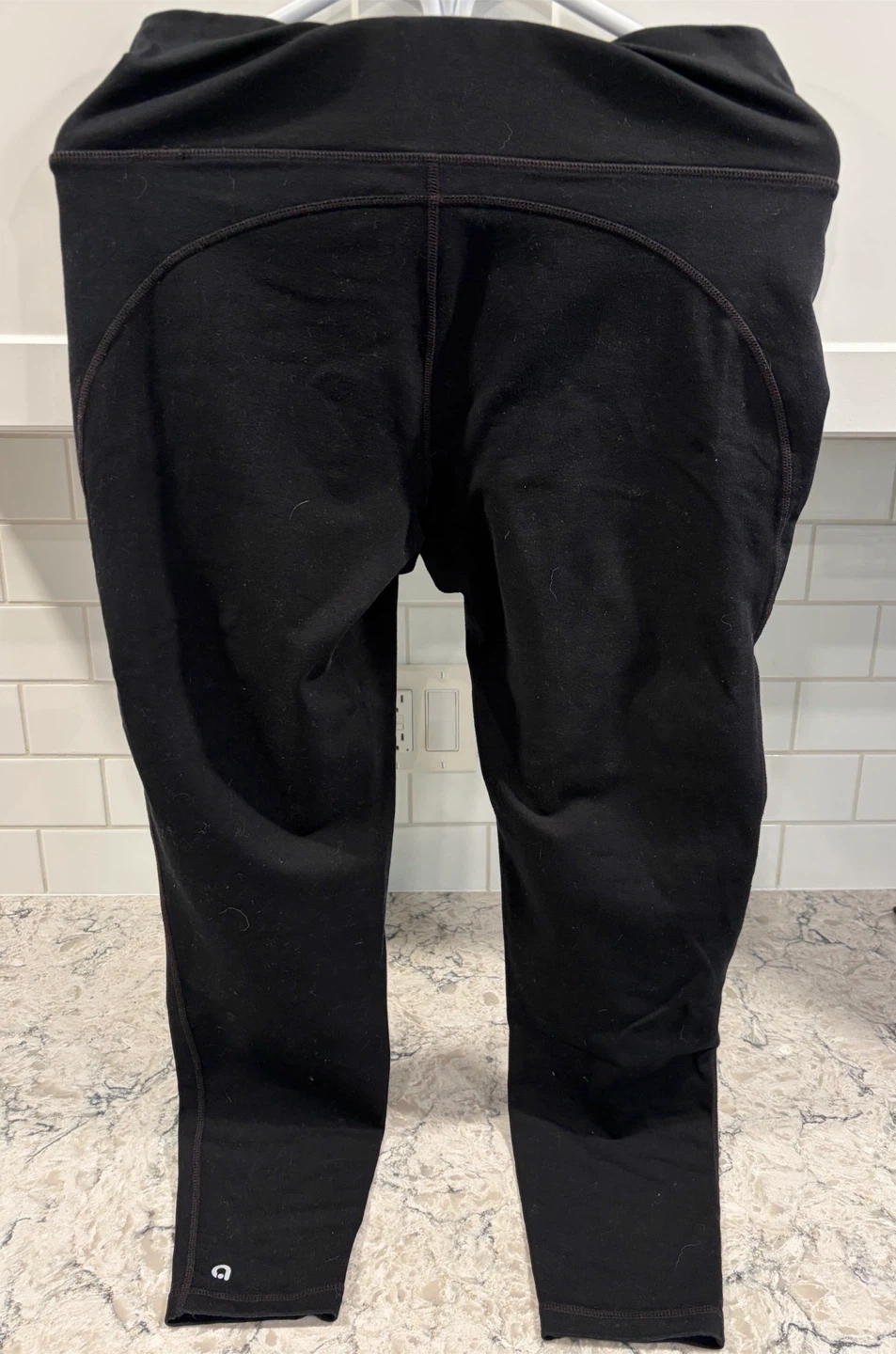 Women’s Hyba Black Athletic Leggings (Size L) - photo 3