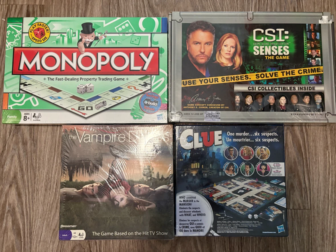 Collectible Board Game Lot - All Sealed!!!