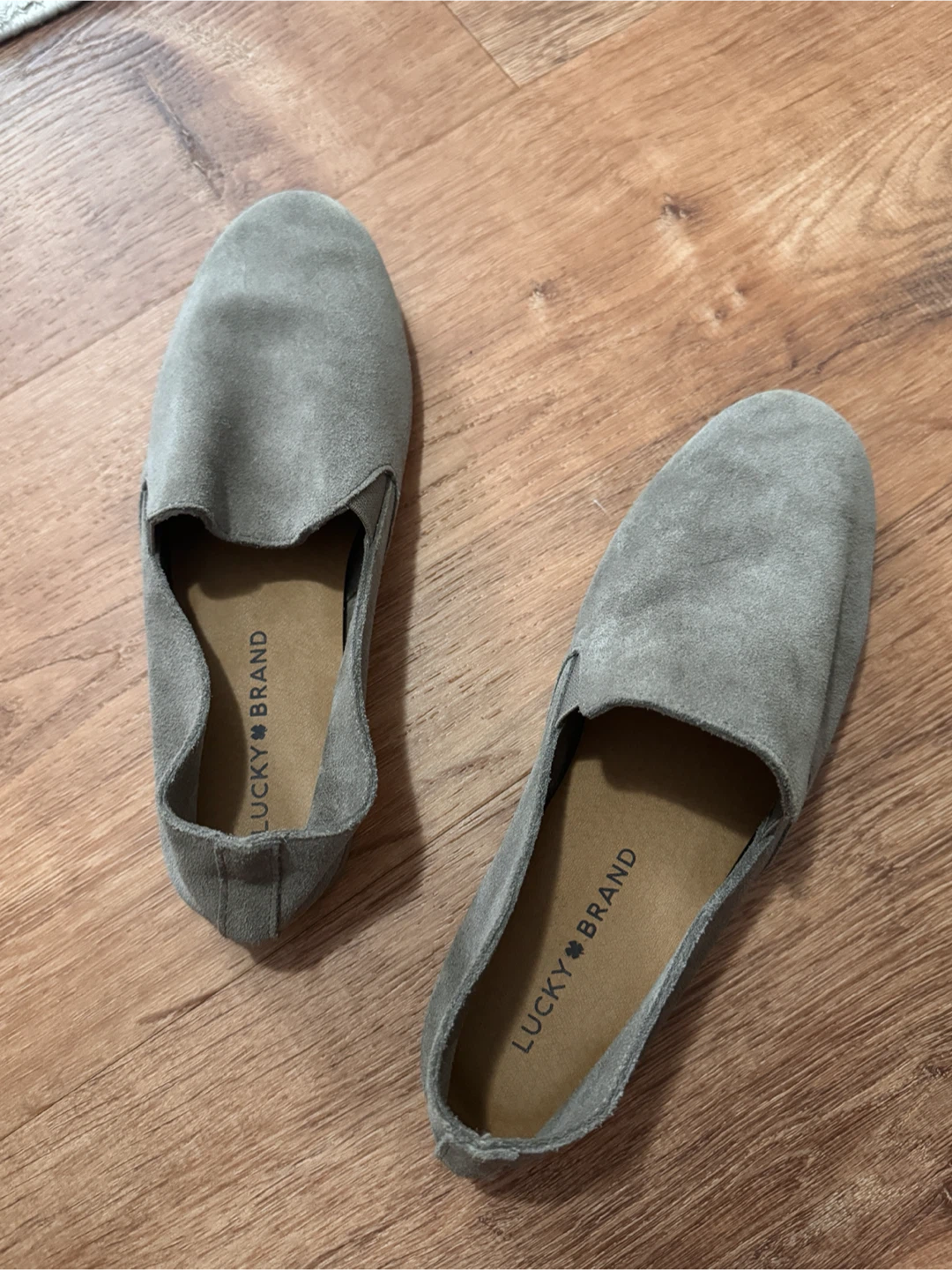 Lucky Brand Suede Loafers: size 7 - photo 3