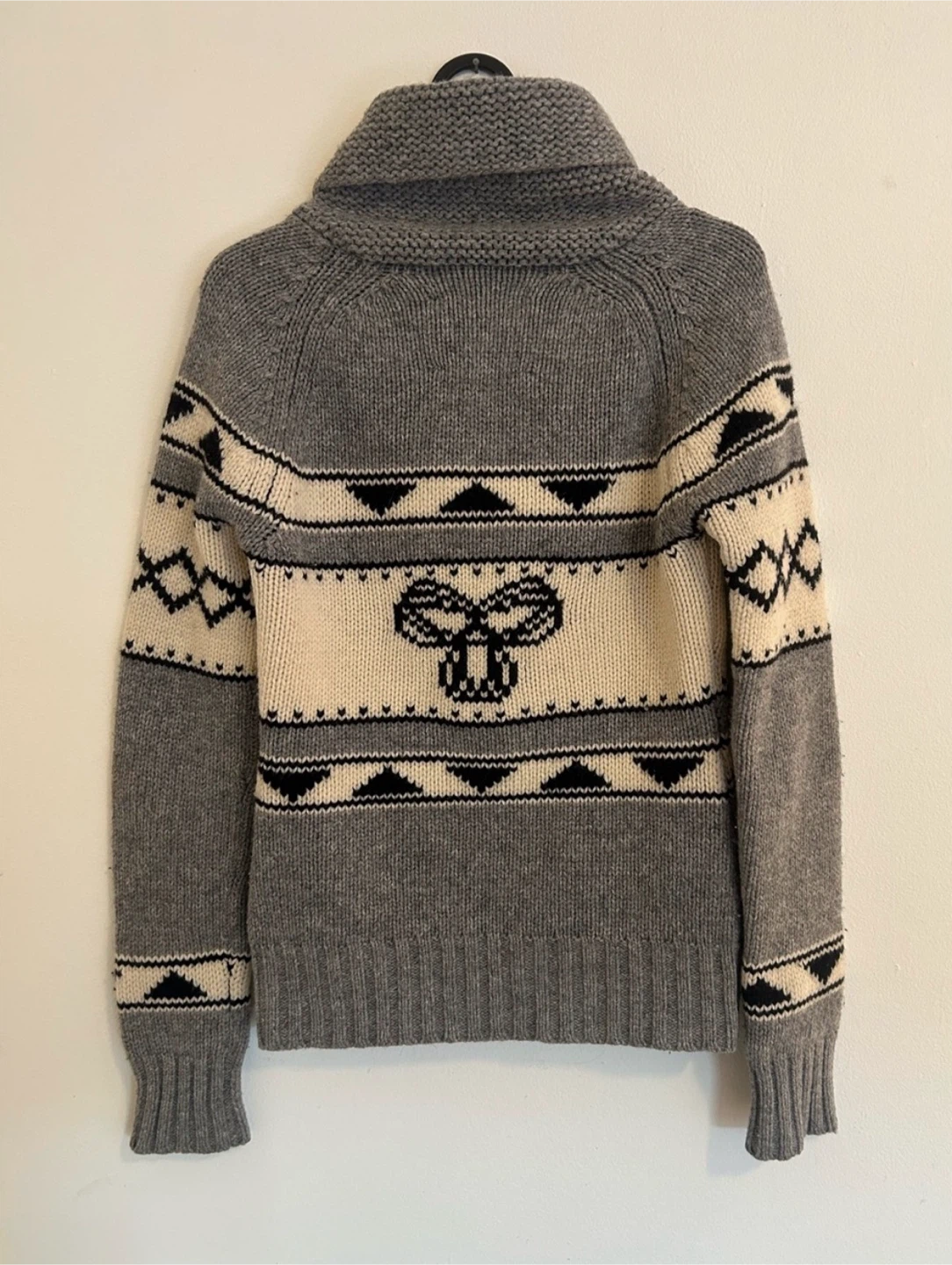 TNA wool zip up sweater - photo 5