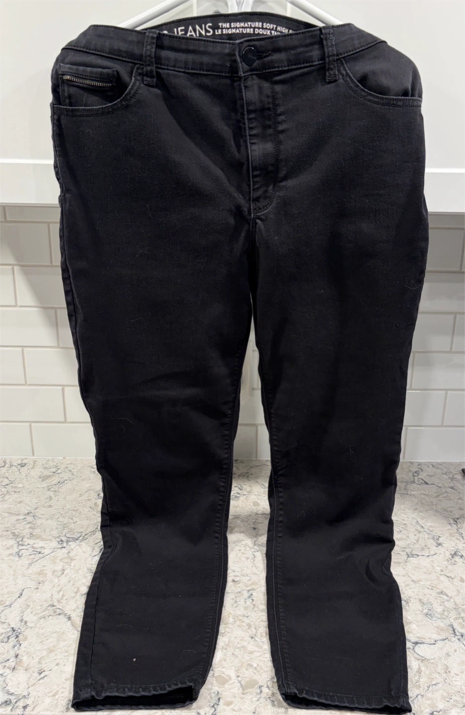 Women’s Black Reitmans Signature Soft High Rise Jeans (Size 33) - photo 2