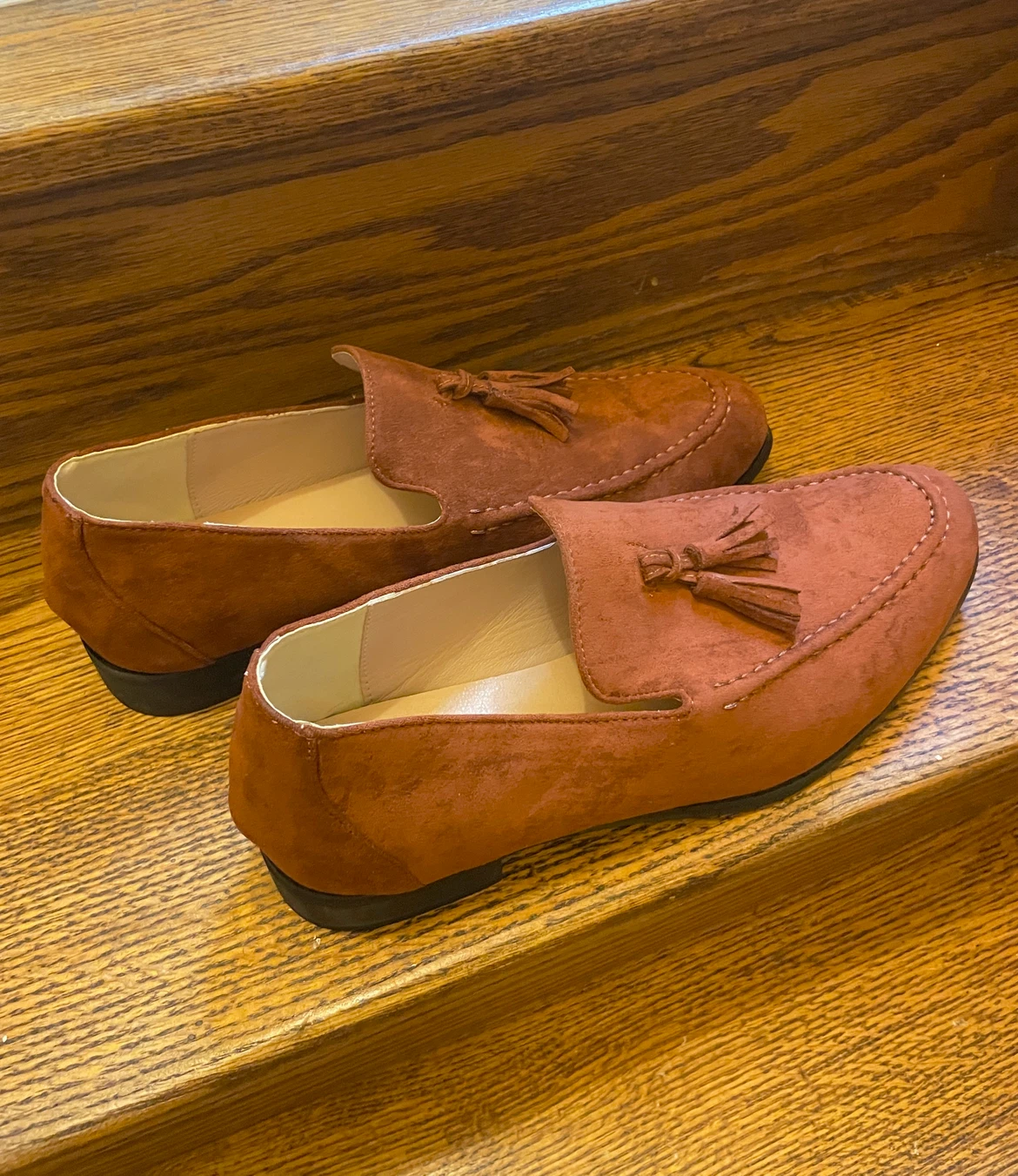 Men's Stylish Slip-On Loafers with Tassel Detail - photo 4