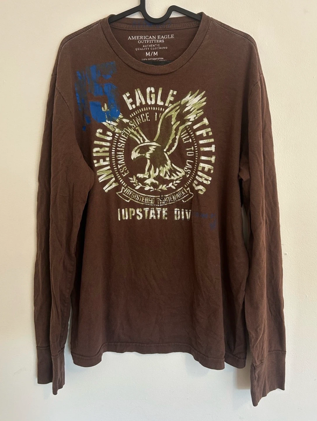 American Eagle Brown Long Sleeve