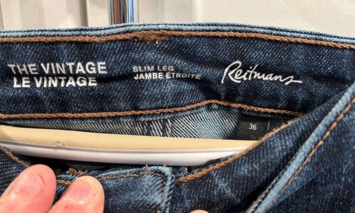 Reitmans The Vintage Slim Leg Women’s Jeans (size 36) - photo 4
