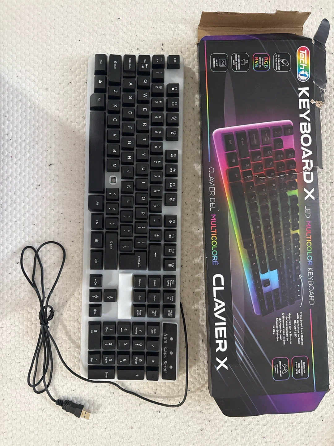 Tech Keyboard X LED Multicolor Keyboard