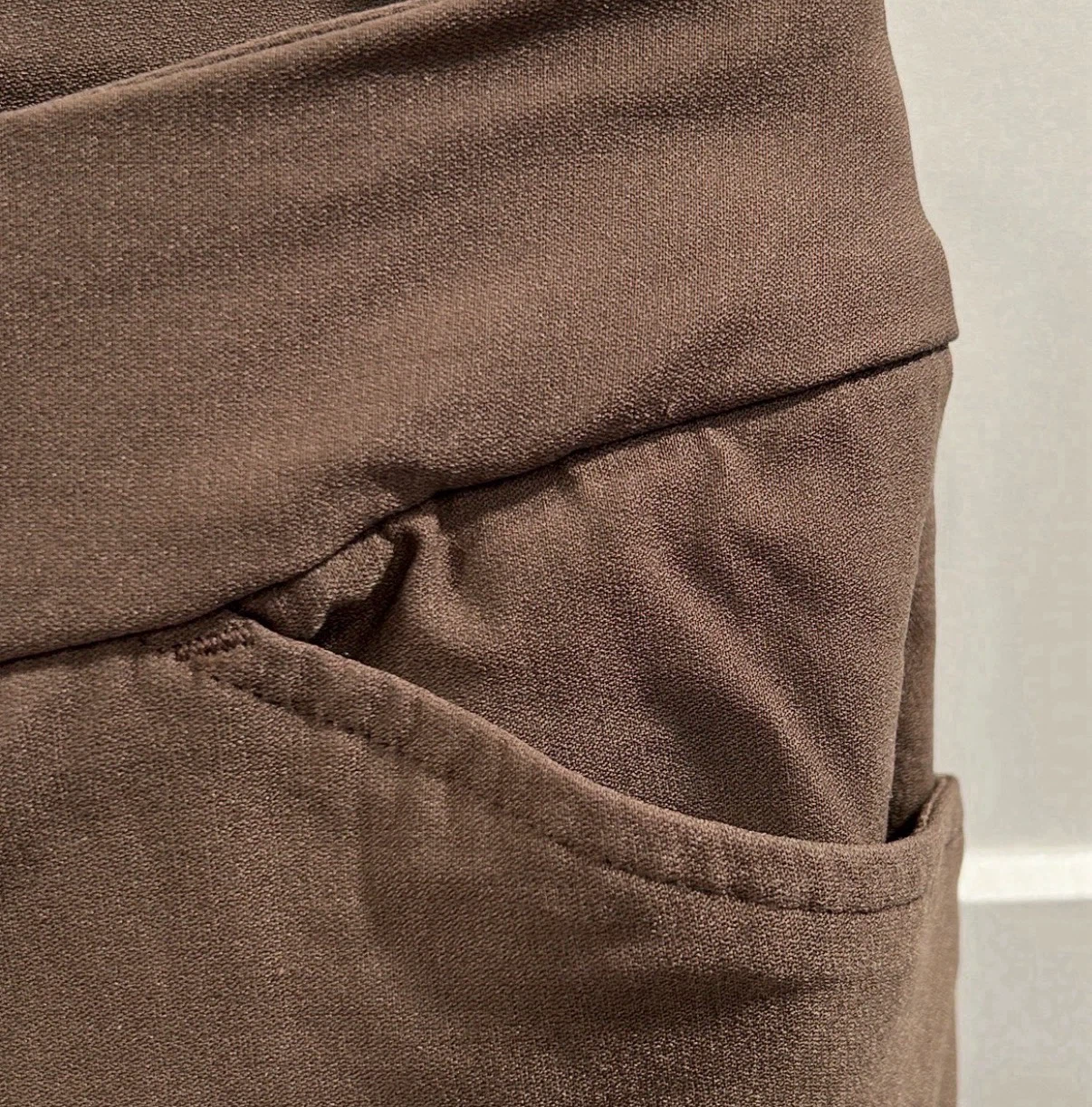 Northern Reflections Women's Brown Dress Capris Pants (Size L) - photo 3