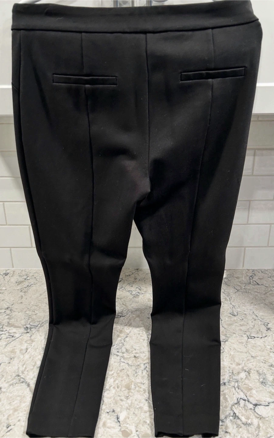 Womens Modern Stretch Black Dress Pants (size 12) - photo 2
