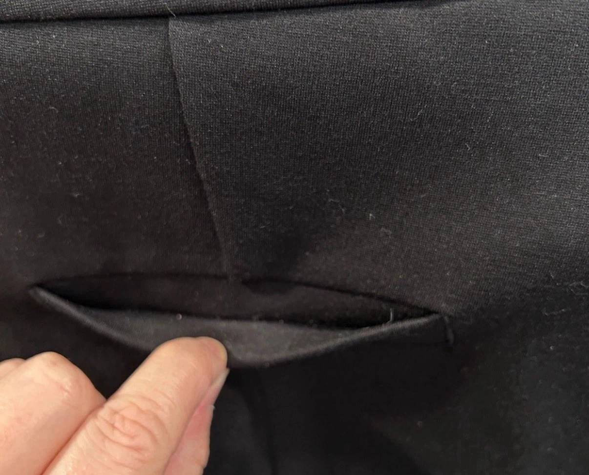 Womens Modern Stretch Black Dress Pants (size 12) - photo 5
