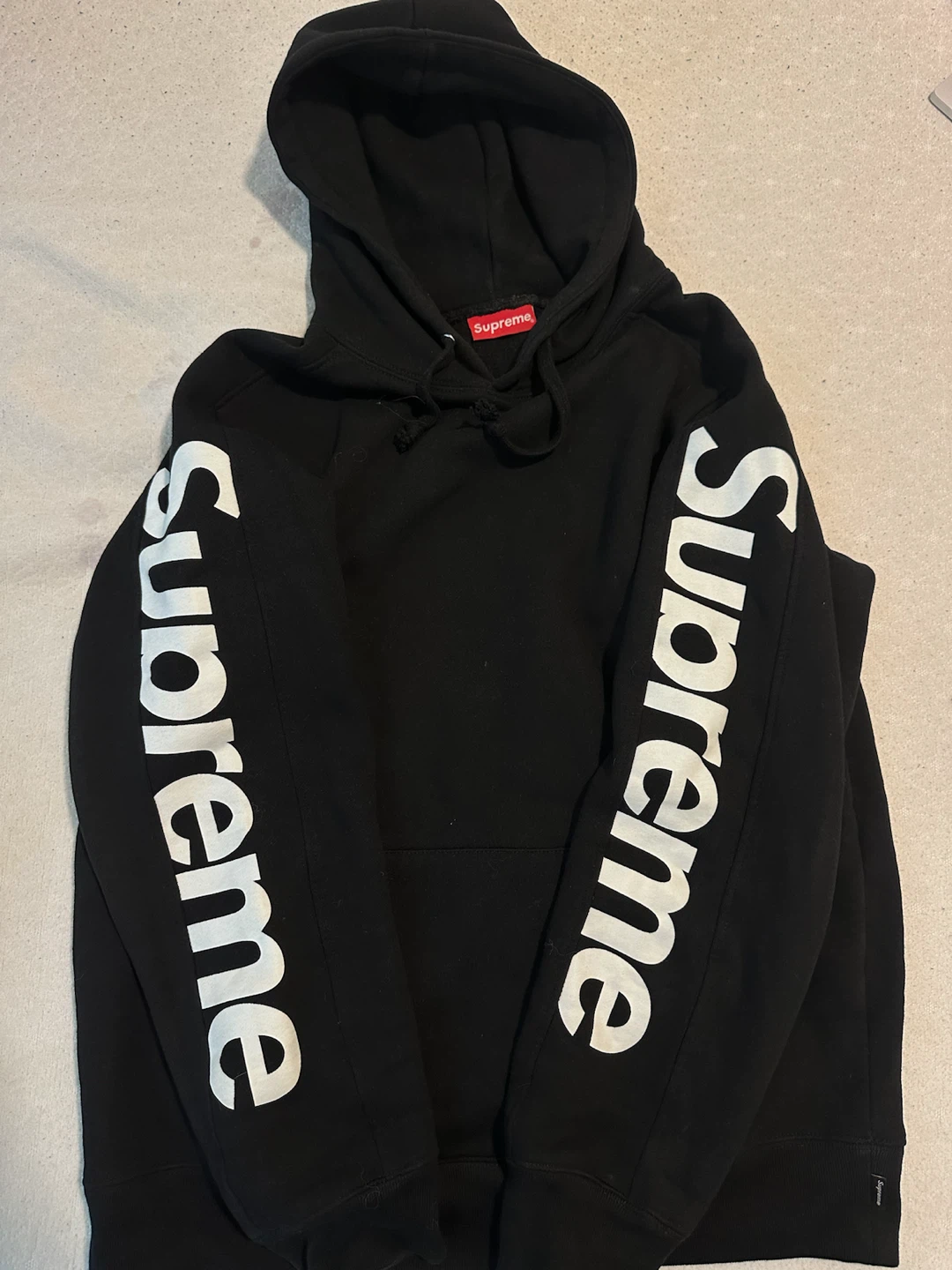 Supreme Black Hoodie