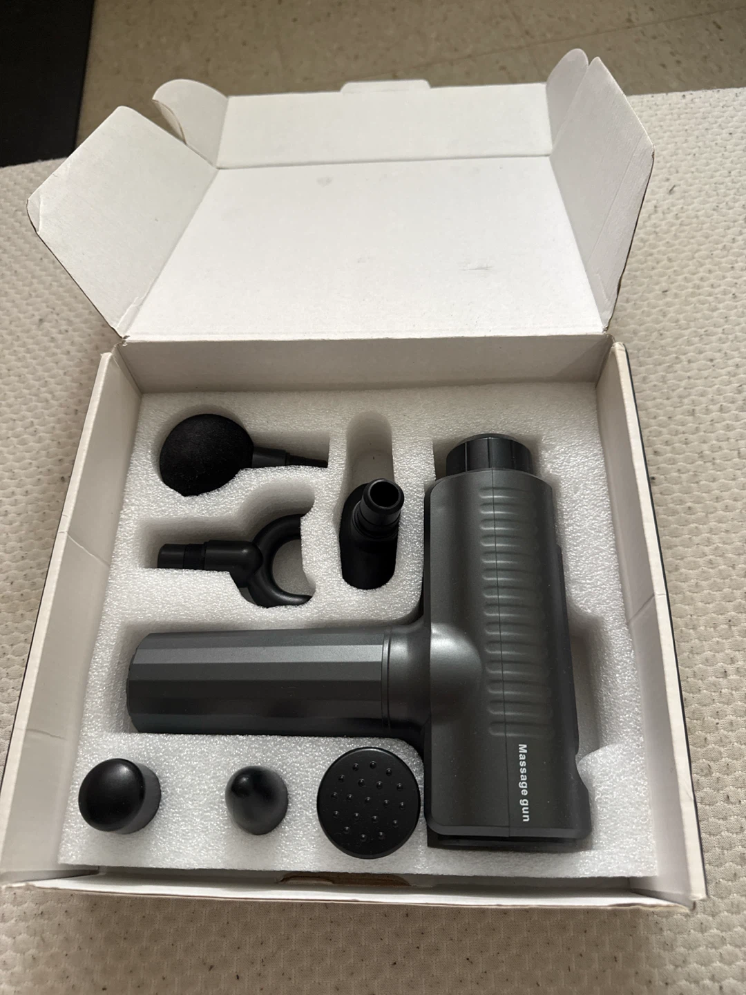 Massage Gun with Attachments - photo 2