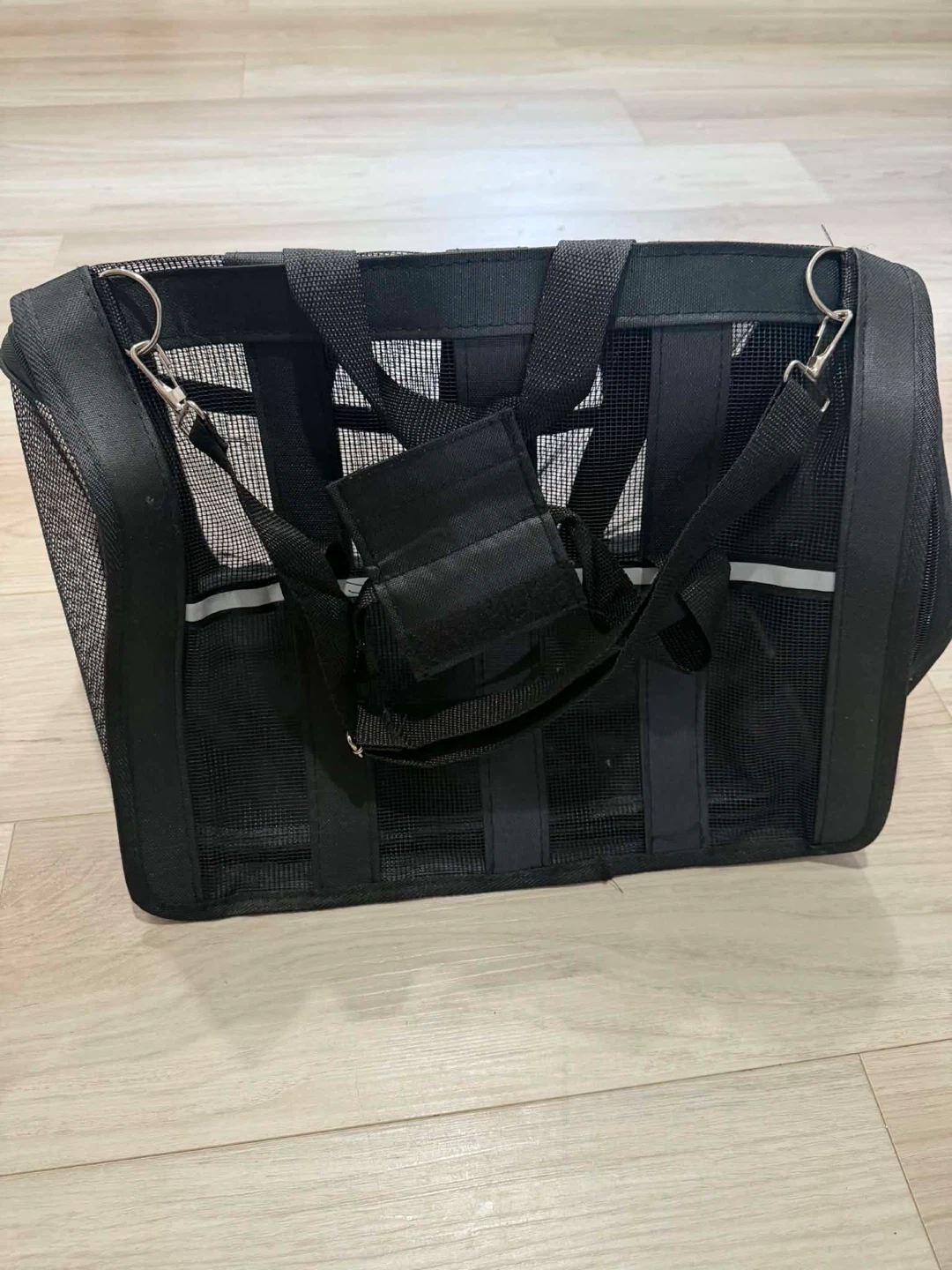 Black Pet Carrier Bag