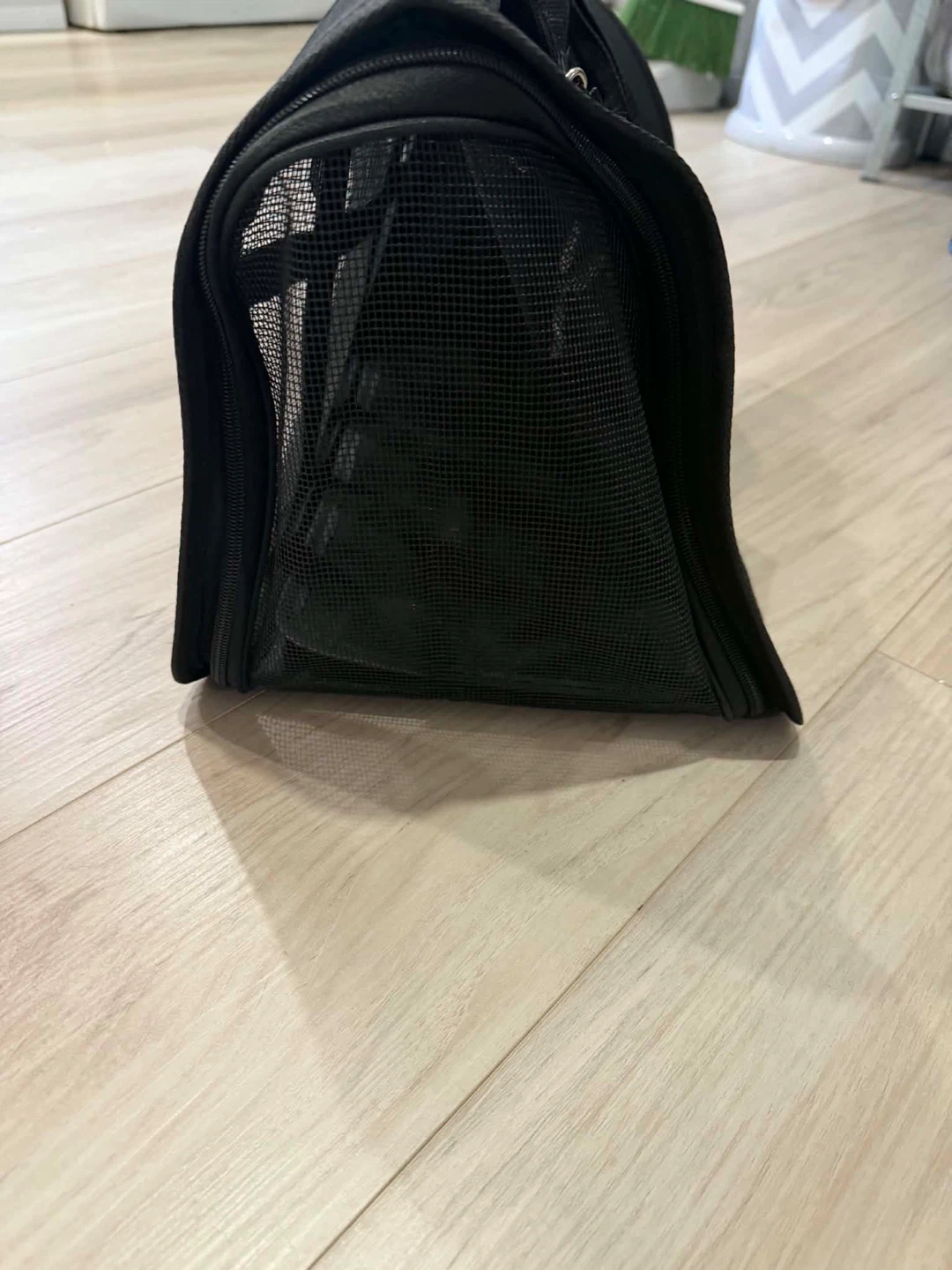 Black Pet Carrier Bag - photo 2